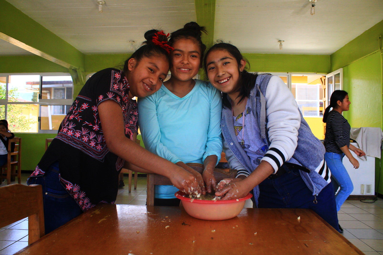 Talleres en el hogar de acogida de Matagallinas (México)