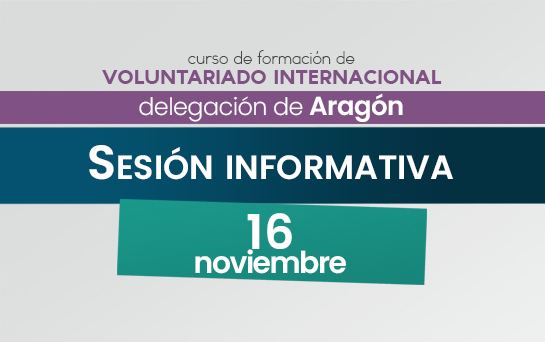 Sesión informativa sobre el Curso de Formación 2022 – 2023 en Zaragoza