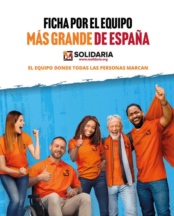 El equipo más grande de España ya suma más de 12 millones de personas que marcan la “X Solidaria” en su renta