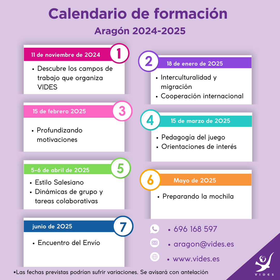 PRIMERA SESIÓN DEL CURSO DE VOLUNTARIADO INTERNACIONAL EN VIDES ARAGÓN