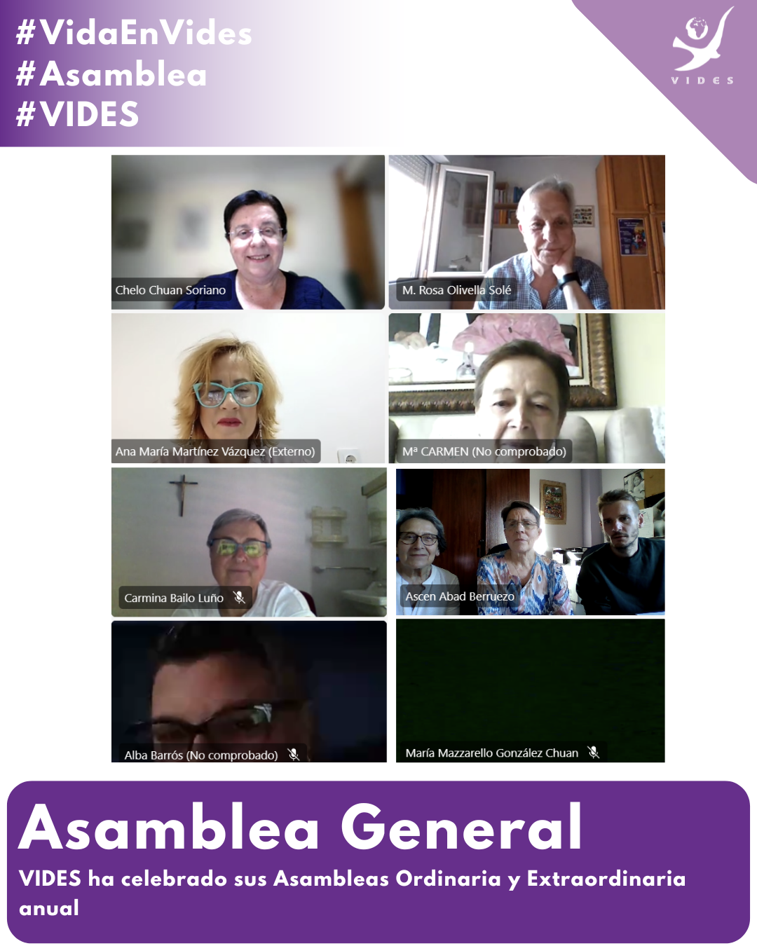 ¡Celebramos nuestras Asambleas Anuales! 