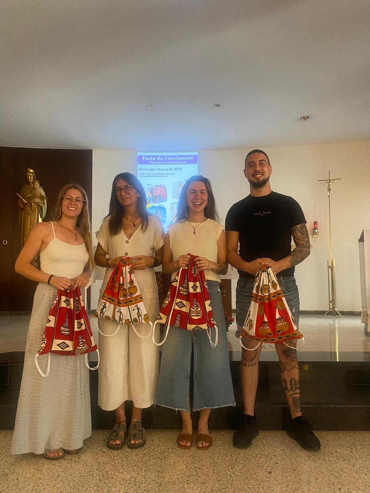 Fiesta de envío en la delegación de Catalunya