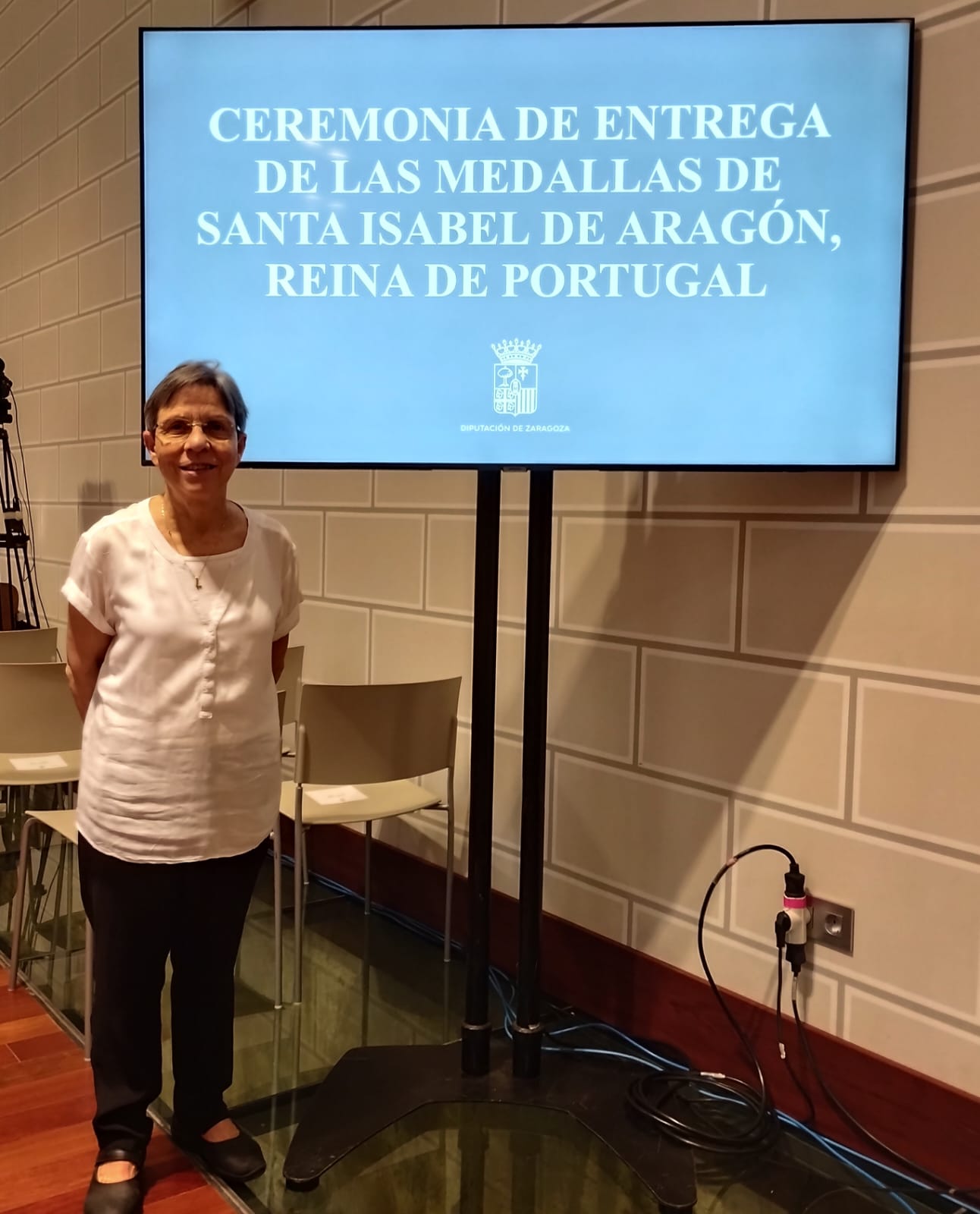La Federación Aragonesa de Solidaridad recibe la Medalla de Oro de Santa Isabel