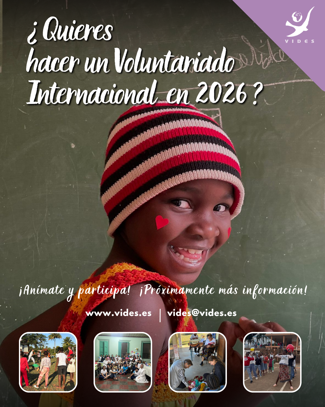 ¿Quieres hacer voluntariado internacional?